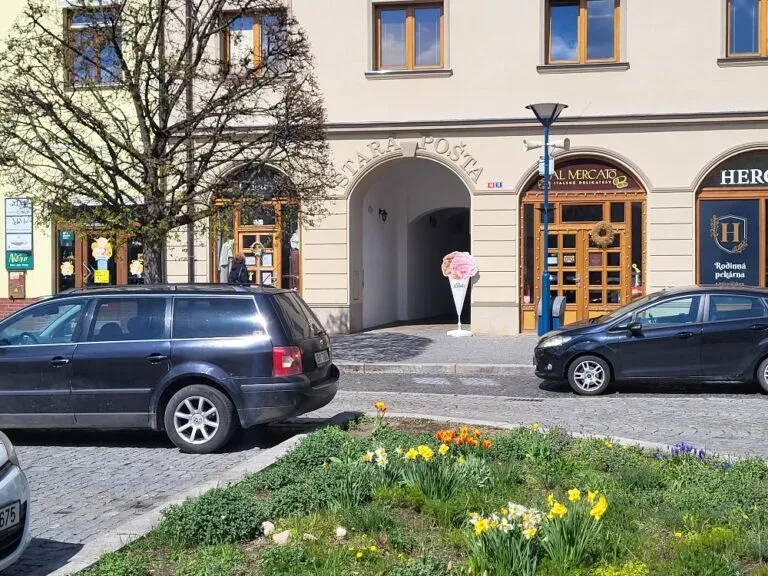 Vstup do pasáže Stará pošta